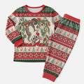 Aussie Sugar Glider Christmas Pajama Set Festive Knitted Pattern Inspired