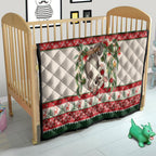 Aussie Sugar Glider Christmas Quilt Festive Knitted Pattern Inspired