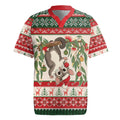 Aussie Sugar Glider Christmas Rugby Jersey Festive Knitted Pattern Inspired