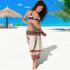 Aussie Sugar Glider Christmas Sarong Festive Knitted Pattern Inspired