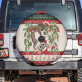 Aussie Sugar Glider Christmas Spare Tire Cover Festive Knitted Pattern Inspired
