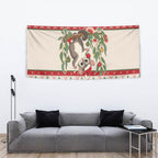 Aussie Sugar Glider Christmas Tapestry Festive Knitted Pattern Inspired