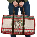 Aussie Sugar Glider Christmas Travel Bag Festive Knitted Pattern Inspired