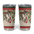 Aussie Sugar Glider Christmas Tumbler Cup Festive Knitted Pattern Inspired