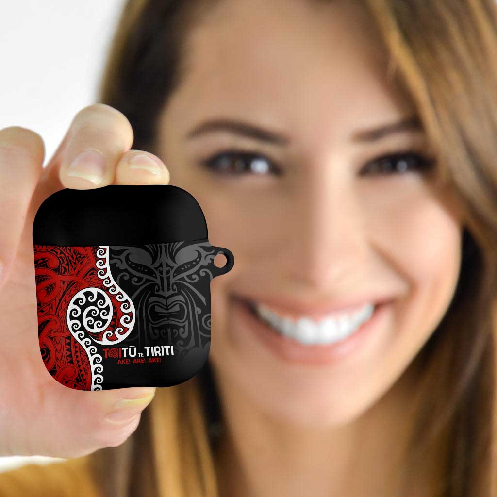 Honour The Treaty New Zealand AirPods Case Toitu Te Tiriti Ake Ake Ake - Aussie Hoodie