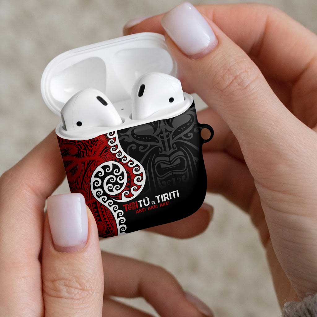 Honour The Treaty New Zealand AirPods Case Toitu Te Tiriti Ake Ake Ake - Aussie Hoodie