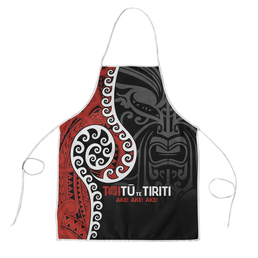Honour The Treaty New Zealand Apron Toitu Te Tiriti Ake Ake Ake - Aussie Hoodie