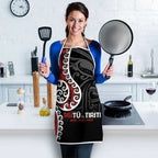 Honour The Treaty New Zealand Apron Toitu Te Tiriti Ake Ake Ake - Aussie Hoodie
