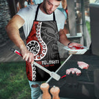 Honour The Treaty New Zealand Apron Toitu Te Tiriti Ake Ake Ake - Aussie Hoodie