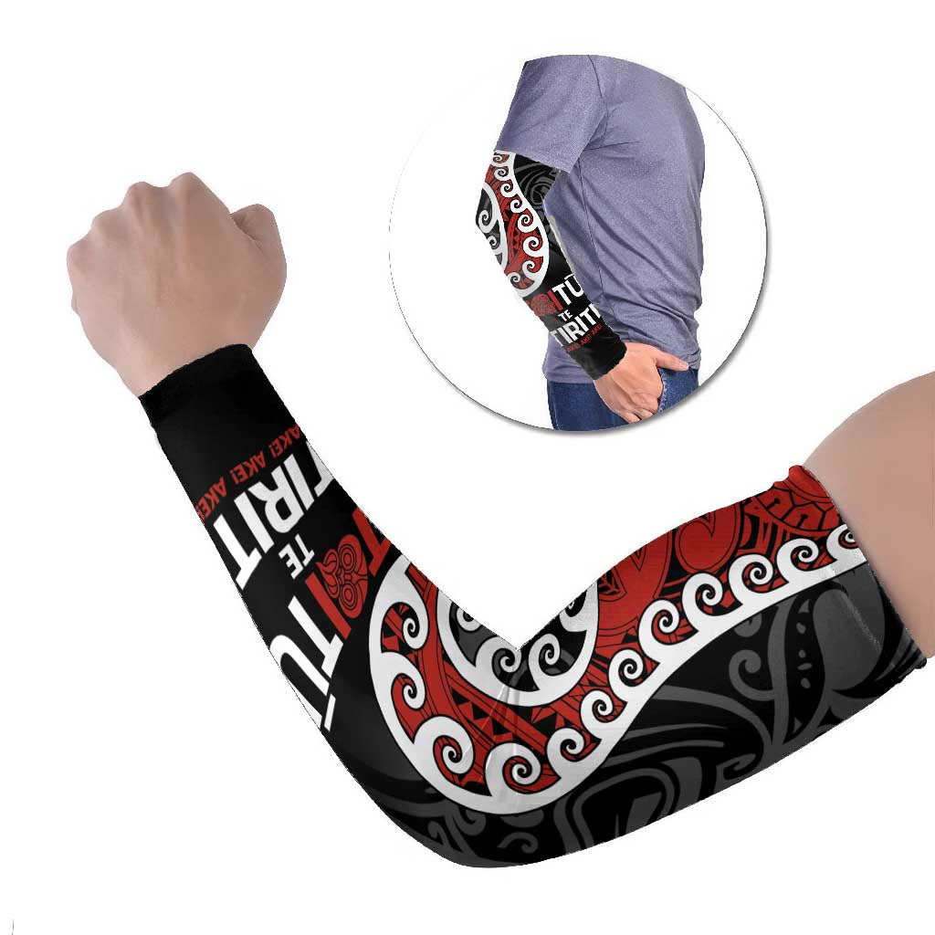 Honour The Treaty New Zealand Arm Sleeves Toitu Te Tiriti Ake Ake Ake - Aussie Hoodie