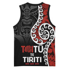 Honour The Treaty New Zealand Basketball Jersey Toitu Te Tiriti Ake Ake Ake - Aussie Hoodie