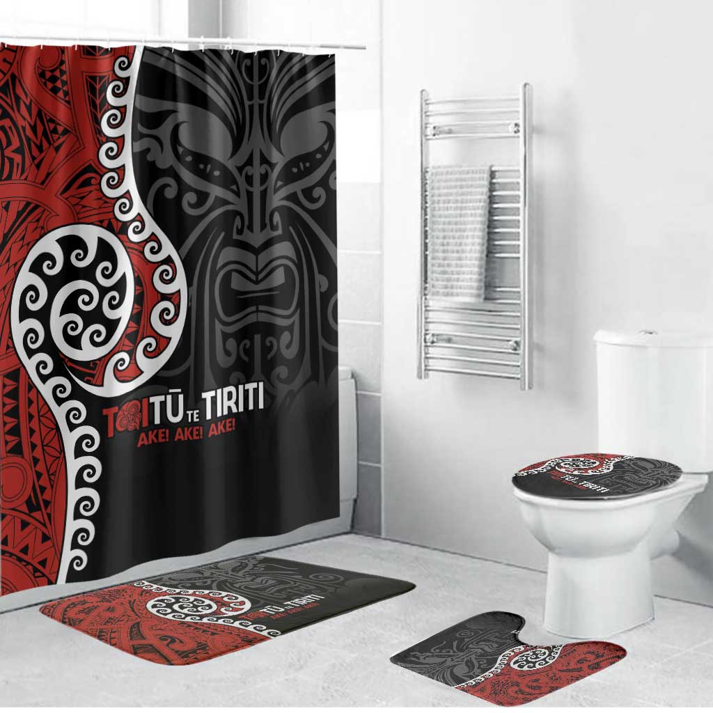 Honour The Treaty New Zealand Bathroom Set Toitu Te Tiriti Ake Ake Ake - Aussie Hoodie