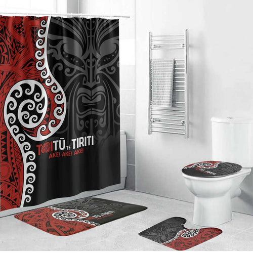 Honour The Treaty New Zealand Bathroom Set Toitu Te Tiriti Ake Ake Ake - Aussie Hoodie