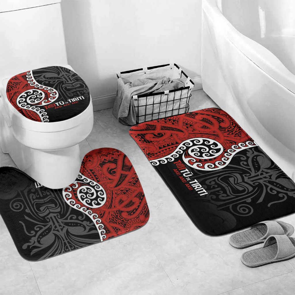 Honour The Treaty New Zealand Bathroom Set Toitu Te Tiriti Ake Ake Ake - Aussie Hoodie