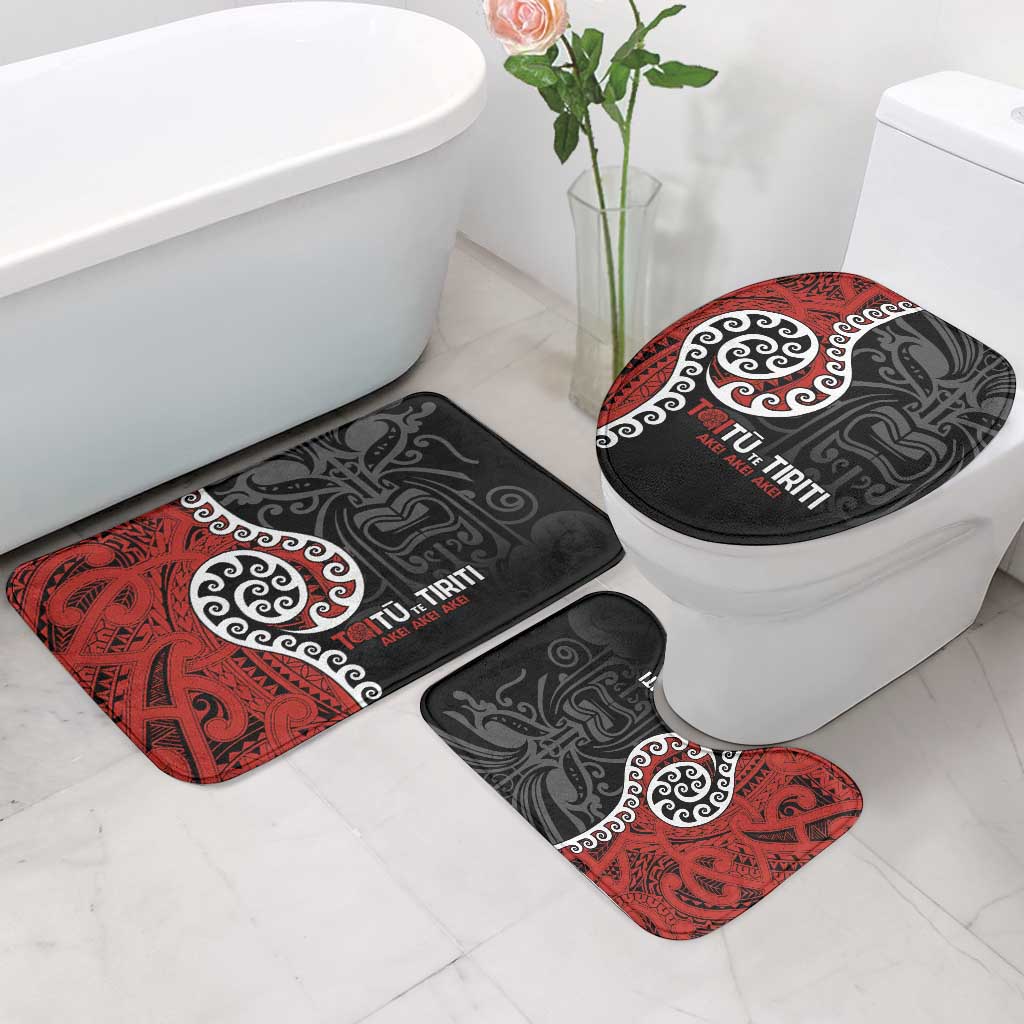 Honour The Treaty New Zealand Bathroom Set Toitu Te Tiriti Ake Ake Ake - Aussie Hoodie