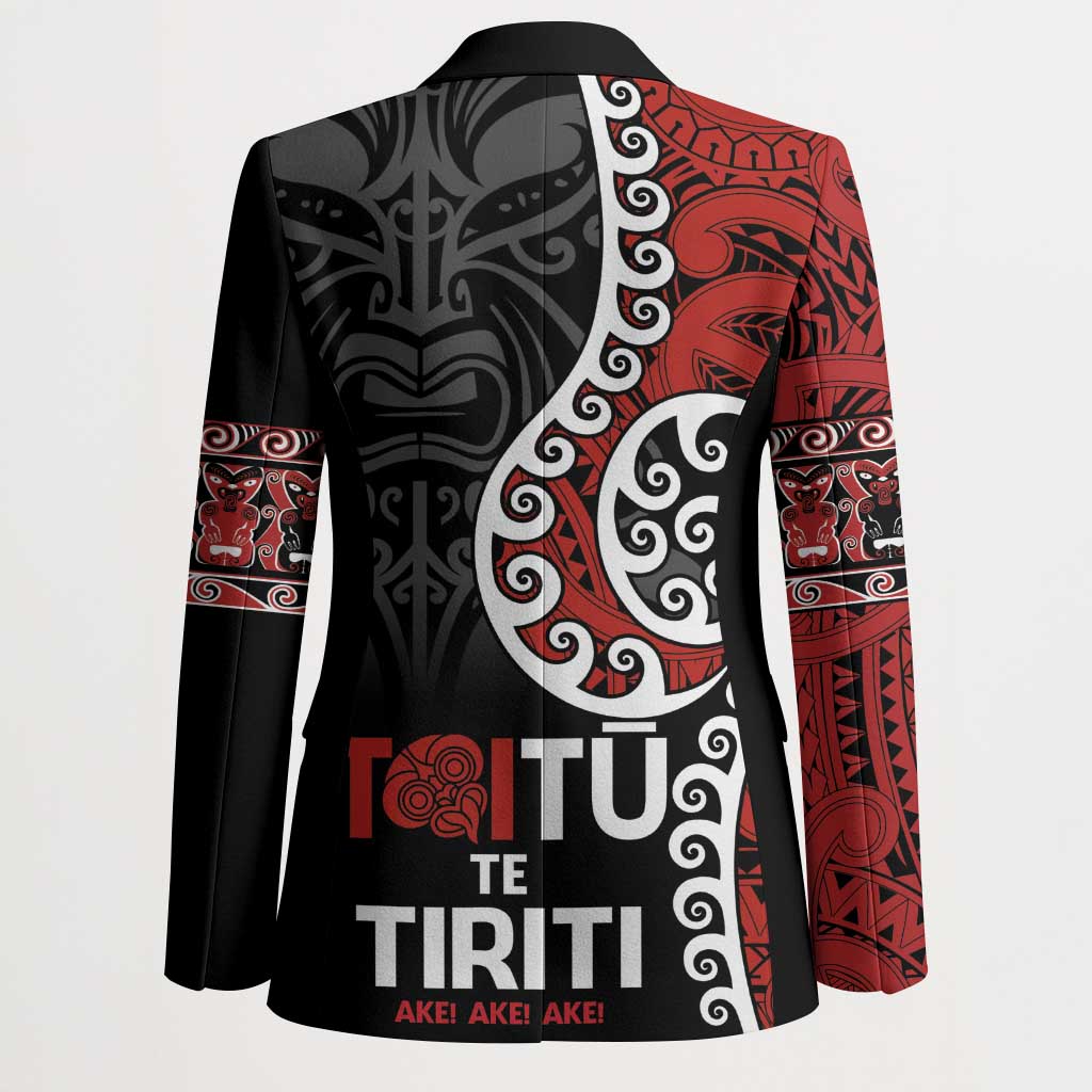 Honour The Treaty New Zealand Blazer Toitu Te Tiriti Ake Ake Ake - Aussie Hoodie