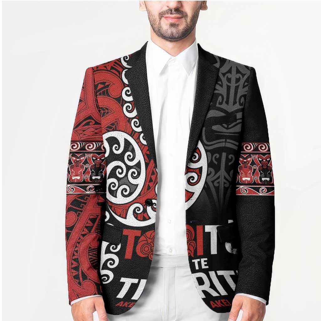 Honour The Treaty New Zealand Blazer Toitu Te Tiriti Ake Ake Ake - Aussie Hoodie