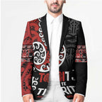 Honour The Treaty New Zealand Blazer Toitu Te Tiriti Ake Ake Ake - Aussie Hoodie