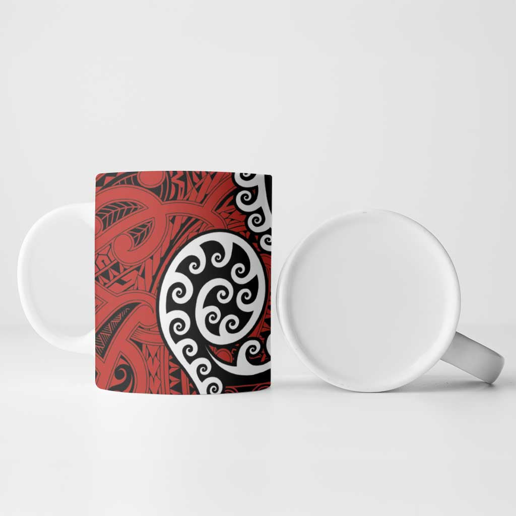 Honour The Treaty New Zealand Ceramic Mug Toitu Te Tiriti Ake Ake Ake - Aussie Hoodie