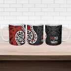 Honour The Treaty New Zealand Ceramic Mug Toitu Te Tiriti Ake Ake Ake - Aussie Hoodie