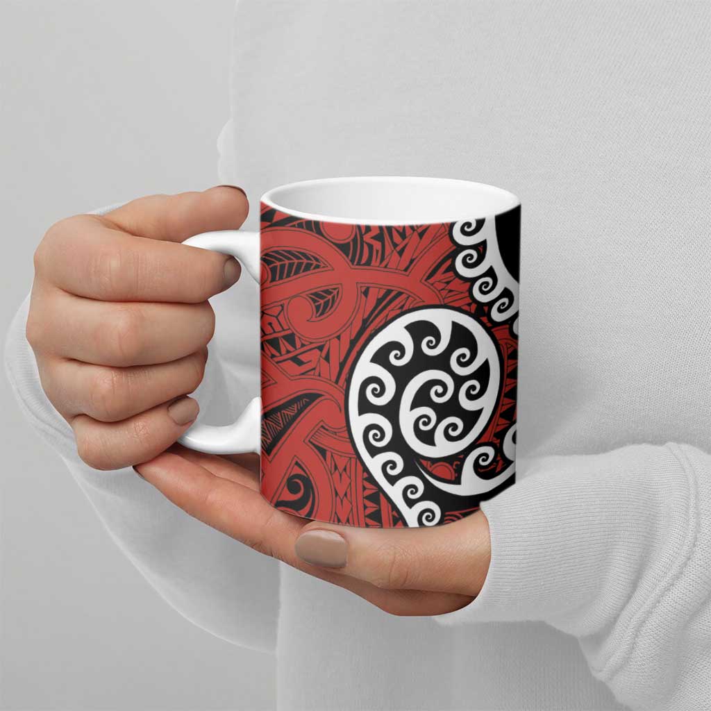Honour The Treaty New Zealand Ceramic Mug Toitu Te Tiriti Ake Ake Ake - Aussie Hoodie