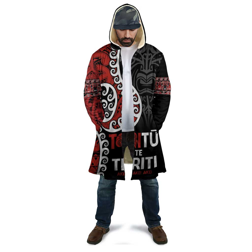 Honour The Treaty New Zealand Cloak Toitu Te Tiriti Ake Ake Ake - Aussie Hoodie