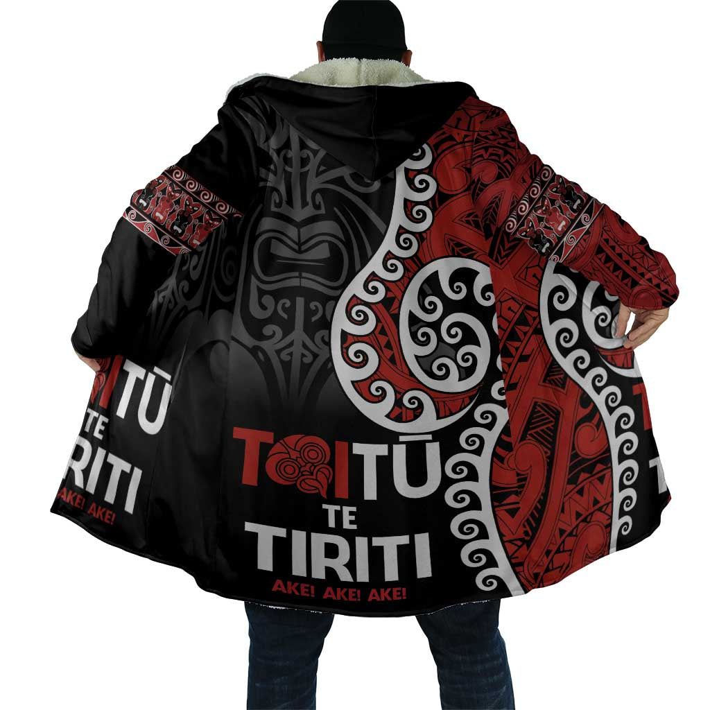 Honour The Treaty New Zealand Cloak Toitu Te Tiriti Ake Ake Ake - Aussie Hoodie
