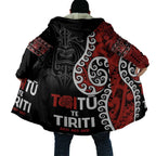 Honour The Treaty New Zealand Cloak Toitu Te Tiriti Ake Ake Ake - Aussie Hoodie