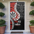Honour The Treaty New Zealand Door Cover Toitu Te Tiriti Ake Ake Ake - Aussie Hoodie