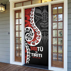 Honour The Treaty New Zealand Door Cover Toitu Te Tiriti Ake Ake Ake - Aussie Hoodie