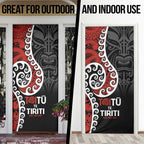 Honour The Treaty New Zealand Door Cover Toitu Te Tiriti Ake Ake Ake - Aussie Hoodie