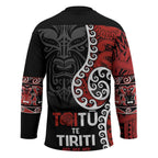 Honour The Treaty New Zealand Hockey Jersey Toitu Te Tiriti Ake Ake Ake - Aussie Hoodie
