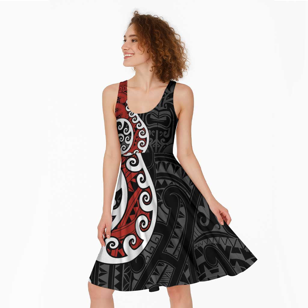 Honour The Treaty New Zealand Midi Dress Toitu Te Tiriti Ake Ake Ake - Aussie Hoodie