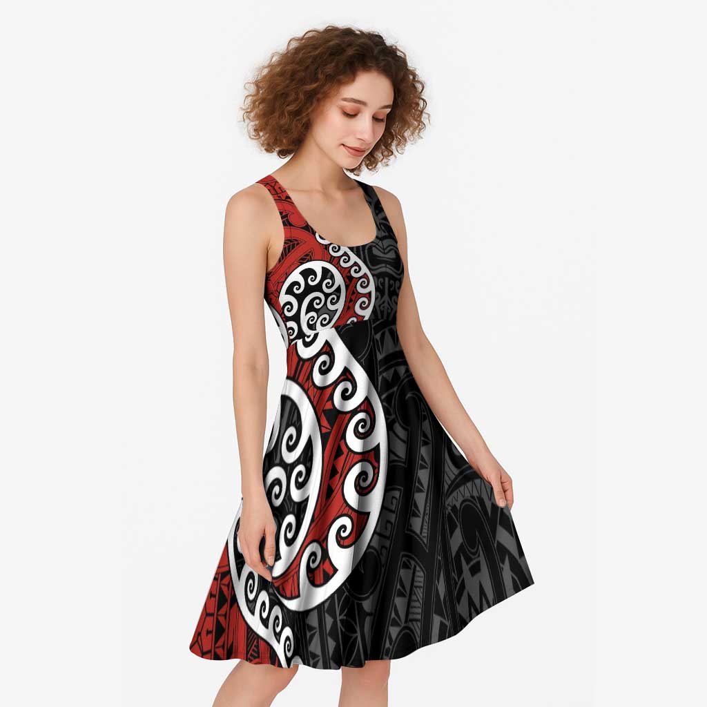 Honour The Treaty New Zealand Midi Dress Toitu Te Tiriti Ake Ake Ake - Aussie Hoodie