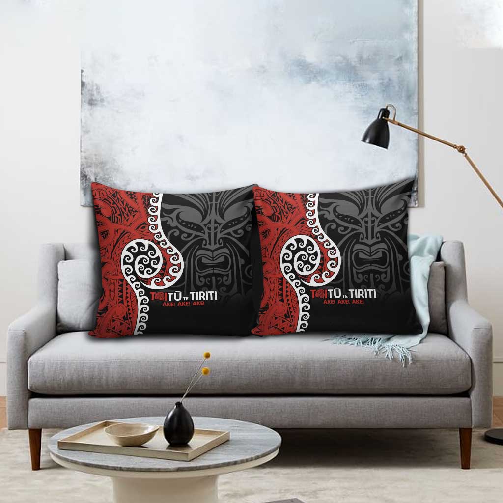 Honour The Treaty New Zealand Pillow Cover Toitu Te Tiriti Ake Ake Ake - Aussie Hoodie