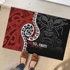 Honour The Treaty New Zealand Rubber Doormat Toitu Te Tiriti Ake!Ake!Ake!