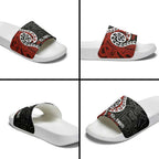 Honour The Treaty New Zealand Slide Sandals Toitu Te Tiriti Ake Ake Ake - Aussie Hoodie
