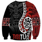Honour The Treaty New Zealand Sweatshirt Toitu Te Tiriti Ake!Ake!Ake!