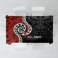 Honour The Treaty New Zealand Tablecloth Toitu Te Tiriti Ake!Ake!Ake!
