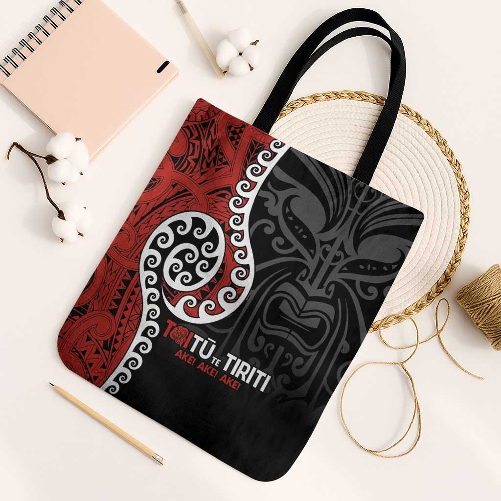 Honour The Treaty New Zealand Tote Bag Toitu Te Tiriti Ake Ake Ake - Aussie Hoodie