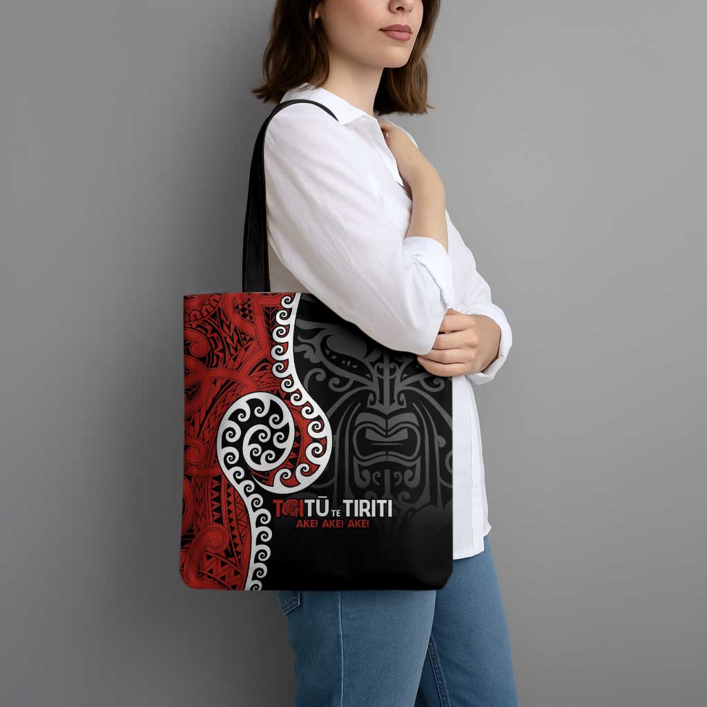 Honour The Treaty New Zealand Tote Bag Toitu Te Tiriti Ake Ake Ake - Aussie Hoodie