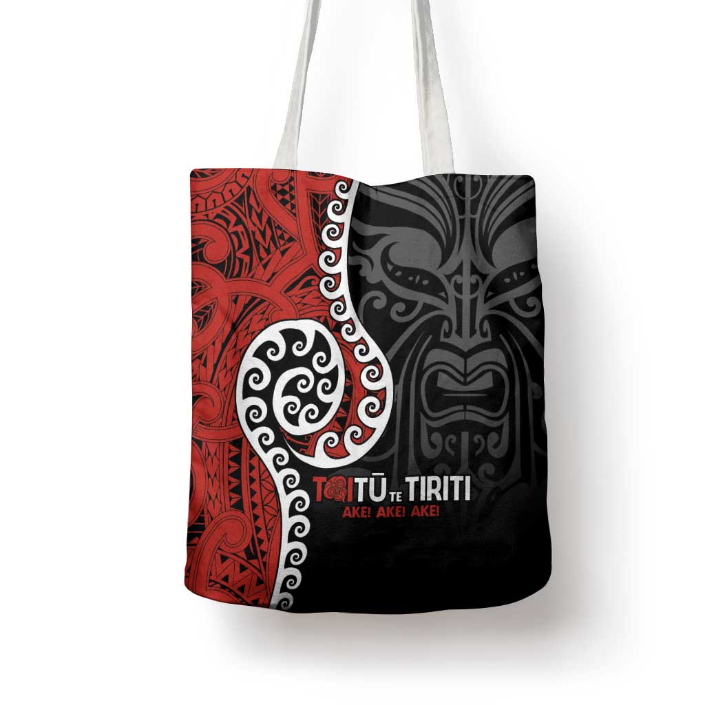 Honour The Treaty New Zealand Tote Bag Toitu Te Tiriti Ake Ake Ake - Aussie Hoodie