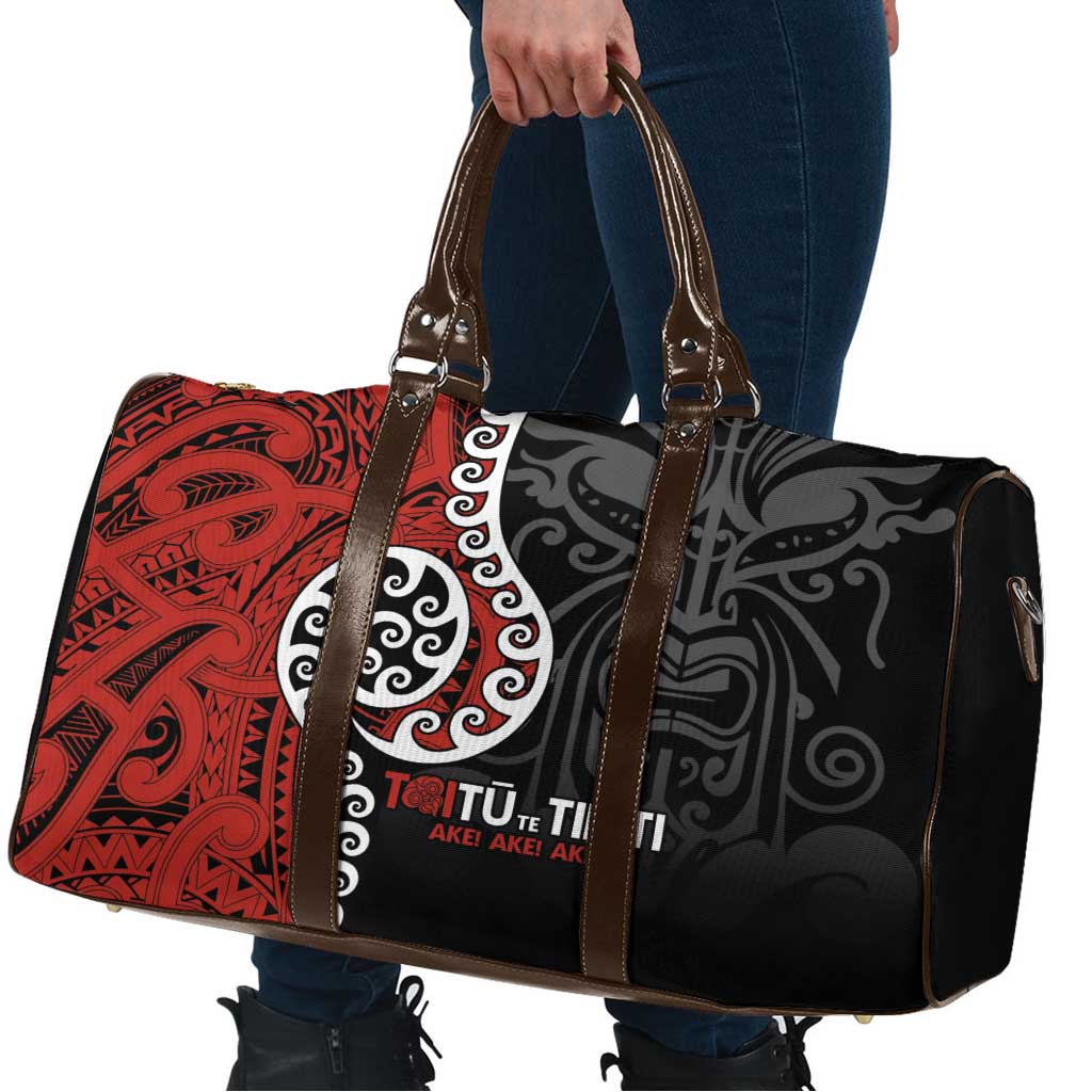 Honour The Treaty New Zealand Travel Bag Toitu Te Tiriti Ake Ake Ake - Aussie Hoodie