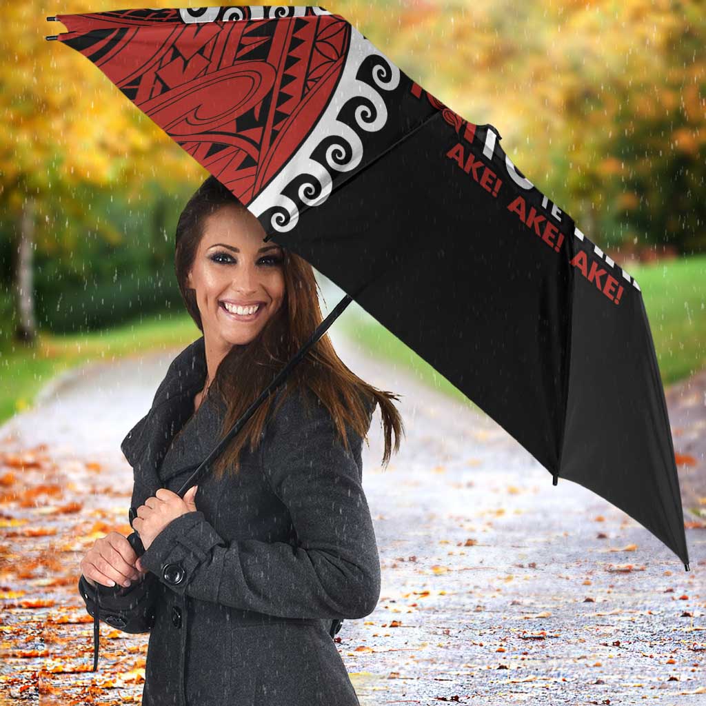Honour The Treaty New Zealand Umbrella Toitu Te Tiriti Ake Ake Ake - Aussie Hoodie