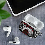 Honour The Treaty New Zealand Personalised AirPods Case Toitu Te Tiriti Indigenous Maori Face - Aussie Hoodie
