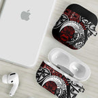 Honour The Treaty New Zealand Personalised AirPods Case Toitu Te Tiriti Indigenous Maori Face - Aussie Hoodie