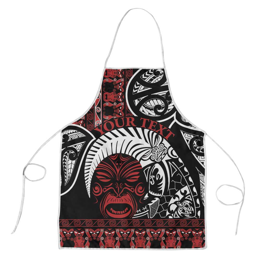 Honour The Treaty New Zealand Personalised Apron Toitu Te Tiriti Indigenous Maori Face - Aussie Hoodie