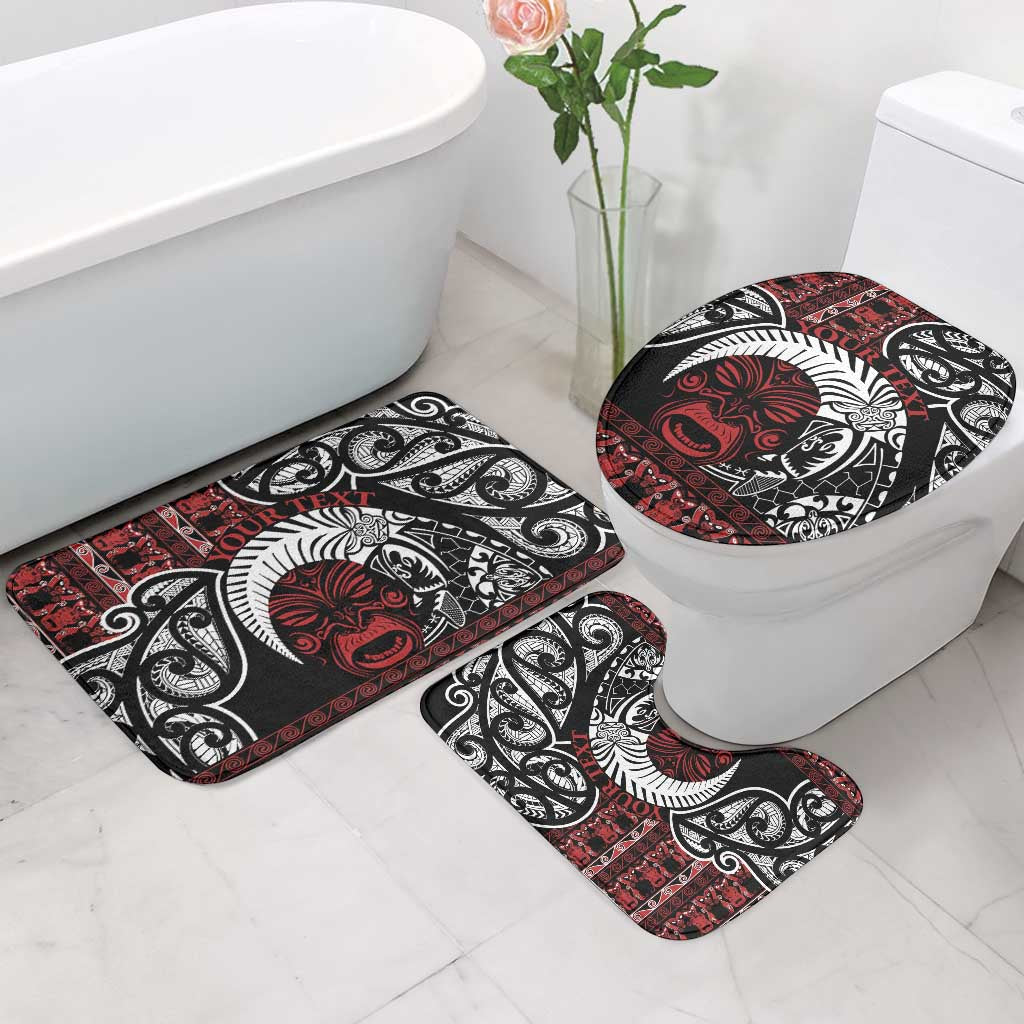 Honour The Treaty New Zealand Personalised Bathroom Set Toitu Te Tiriti Indigenous Maori Face - Aussie Hoodie