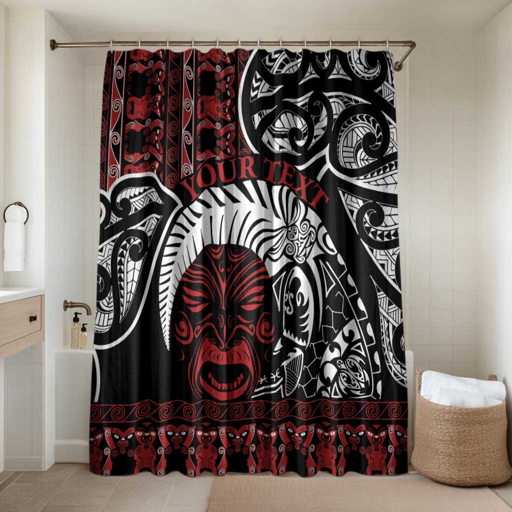 Honour The Treaty New Zealand Personalised Bathroom Set Toitu Te Tiriti Indigenous Maori Face - Aussie Hoodie