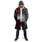 Honour The Treaty New Zealand Personalised Cloak Toitu Te Tiriti Indigenous Maori Face - Aussie Hoodie